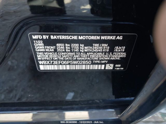 WBX73EF06P5W02850 BMW X1 Xdrive28i