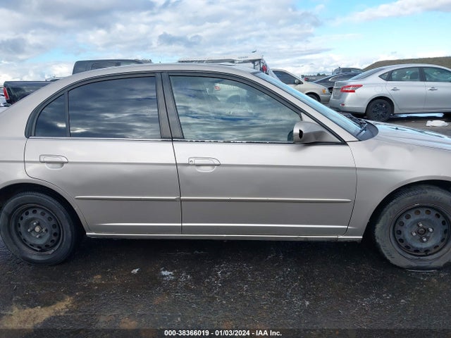 2002 HONDA CIVIC EX VIN: JHMES26702S000876