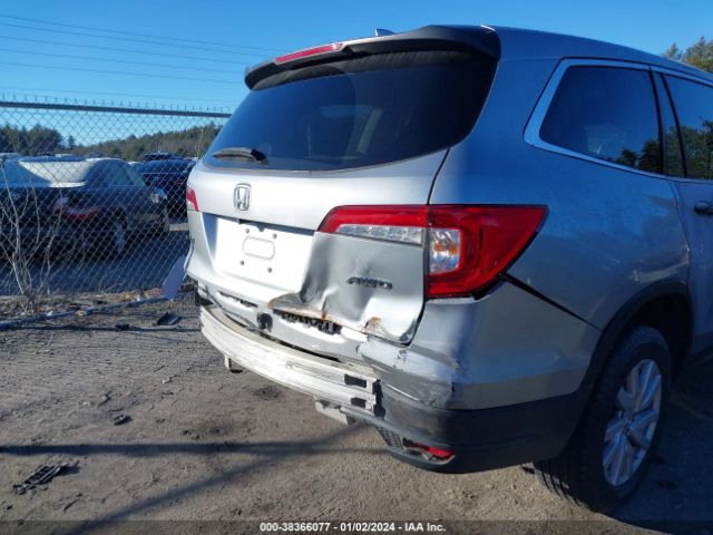 5FNYF6H14KB064760 Honda PILOT LX