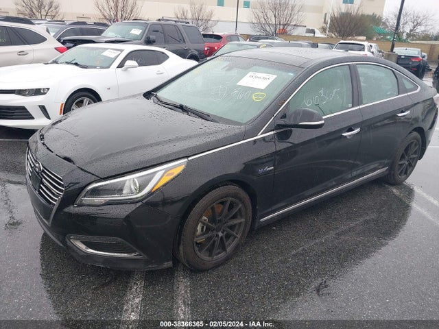 2017 HYUNDAI SONATA HYBRID LIMITED VIN: KMHE34L13HA047825