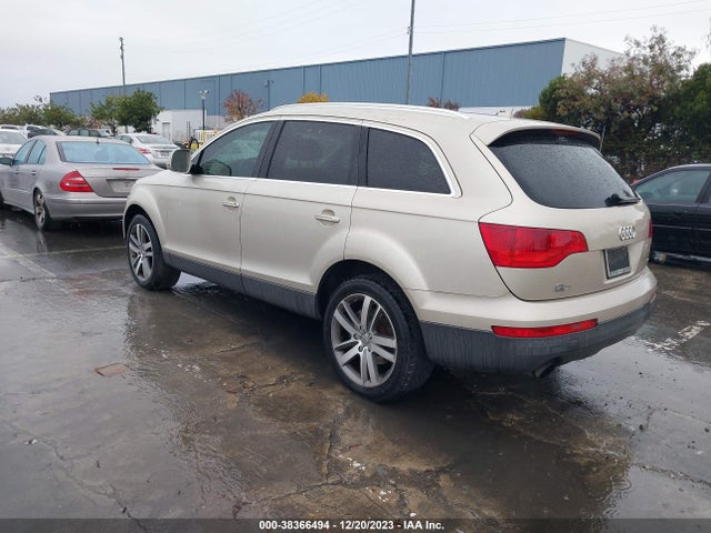 2007 AUDI Q7 3.6 PREMIUM VIN: WA1BY74L97D026463