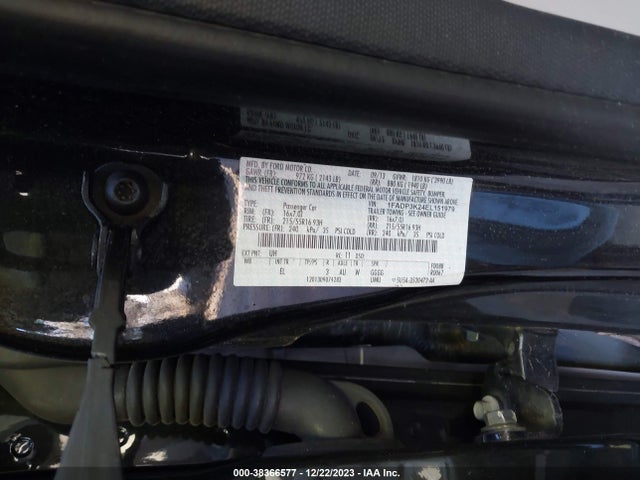 Ford FOCUS SE 2014 1FADP3K24EL151979 Image 9
