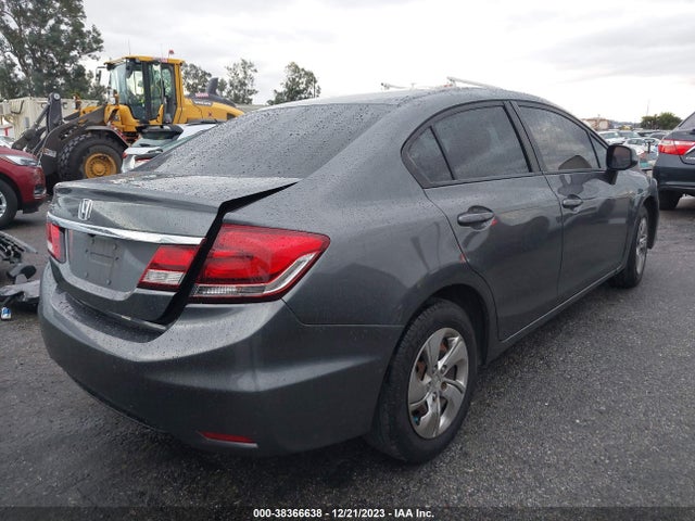 2013 HONDA CIVIC LX VIN: 19XFB2F58DE281044