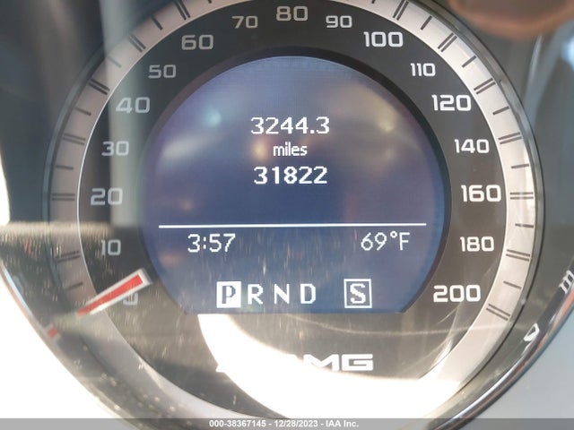 2009 MERCEDES-BENZ C 63 AMG VIN: WDDGF77X79F263336