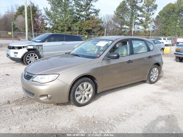 2008 SUBARU IMPREZA 2.5I VIN: JF1GH61698G800091