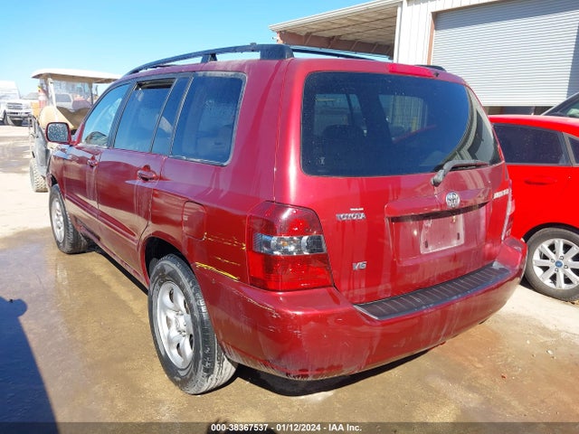 2004 TOYOTA HIGHLANDER V6 VIN: JTEGP21AX40018584