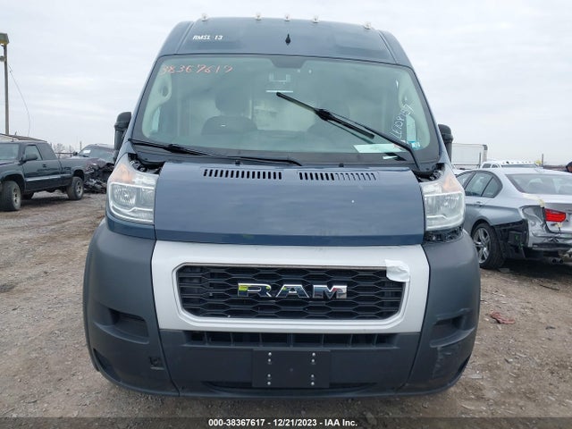2020 RAM PROMASTER 3500 CARGO VAN HIGH ROOF 159 WB EXT VIN: 3C6URVJGXLE108757