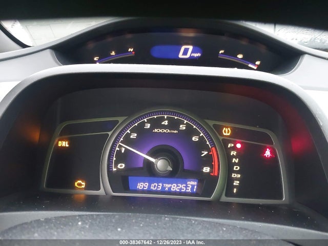 2009 HONDA CIVIC LX VIN: 2HGFA16589H353628