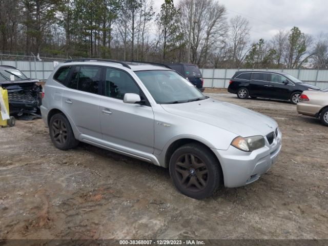 Auction sale of the 2006 Bmw X3 3.0i, vin: WBXPA93456WG86627, lot number: 38368007