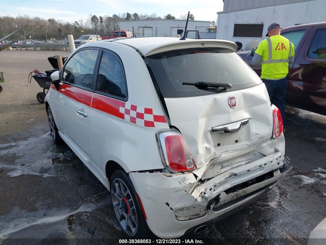 2013 FIAT 500 3C3CFFBR4DT628408 Photo 2