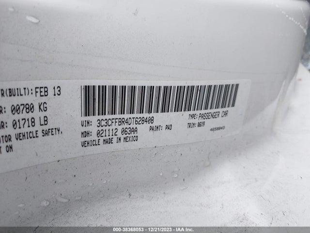 2013 FIAT 500 3C3CFFBR4DT628408 Photo 8