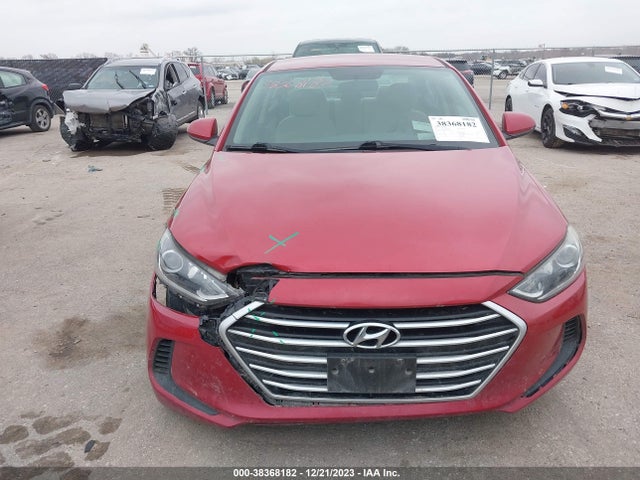 2017 HYUNDAI ELANTRA SE VIN: 5NPD84LF7HH170419
