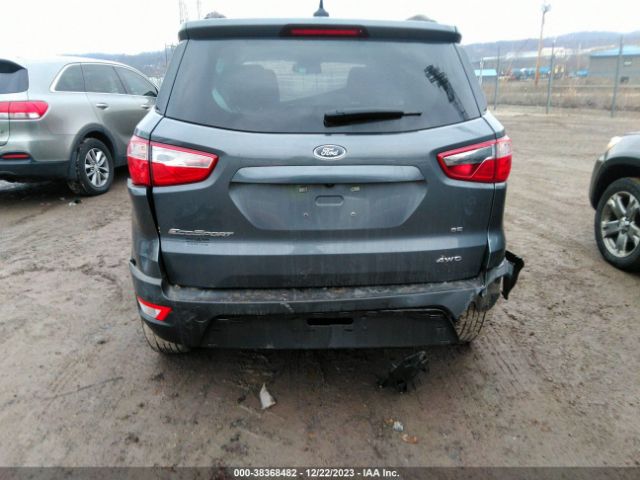 MAJ6S3GL3KC277545 Ford Ecosport Se