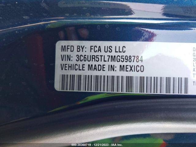 3C6UR5TL7MG598784 RAM 2500 Limited Mega Cab 4x4 6'4 Box
