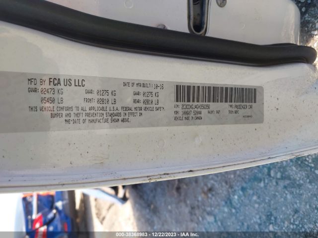 2C3CDXGJ4GH356356 Dodge Charger R/t Scat Pack