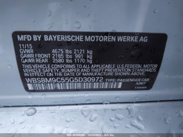WBS8M9C55G5D30972 BMW M3