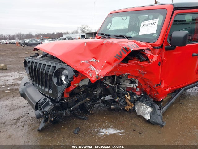 2021 JEEP WRANGLER UNLIMITED WILLYS 4X4 VIN: 1C4HJXDN7MW562950