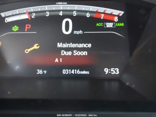 5J6RW1H80KA018334 Honda Cr-v Ex-l