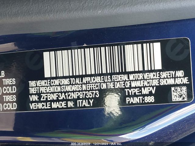 2022 FIAT 500X ZFBNF3A12NP973573 Photo 8