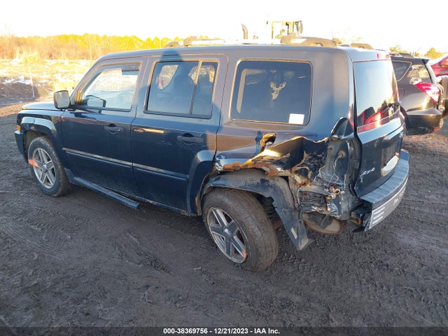 2007 JEEP PATRIOT LIMITED VIN: 1J8FF48W17D395908