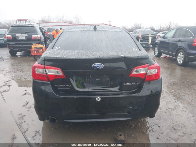 2016 SUBARU LEGACY 2.5I PREMIUM VIN: 4S3BNBH66G3036850