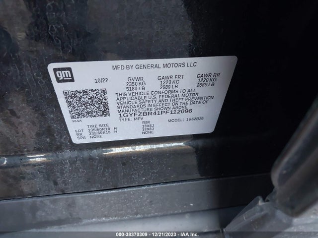 Cadillac Xt4 Awd Luxury 2023 1GYFZBR41PF112096 Image 9