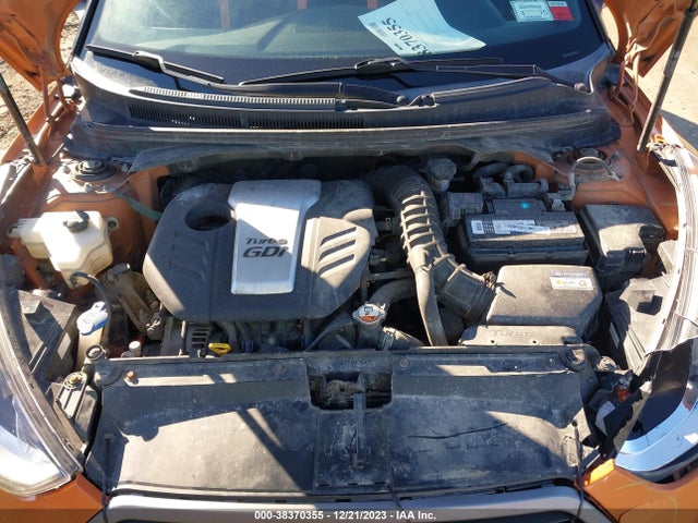 2016 HYUNDAI VELOSTER TURBO VIN: KMHTC6AE9GU263703