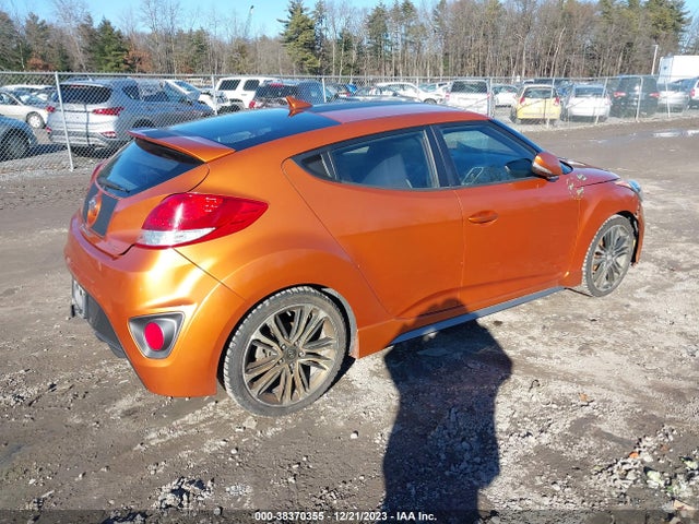 2016 HYUNDAI VELOSTER TURBO VIN: KMHTC6AE9GU263703