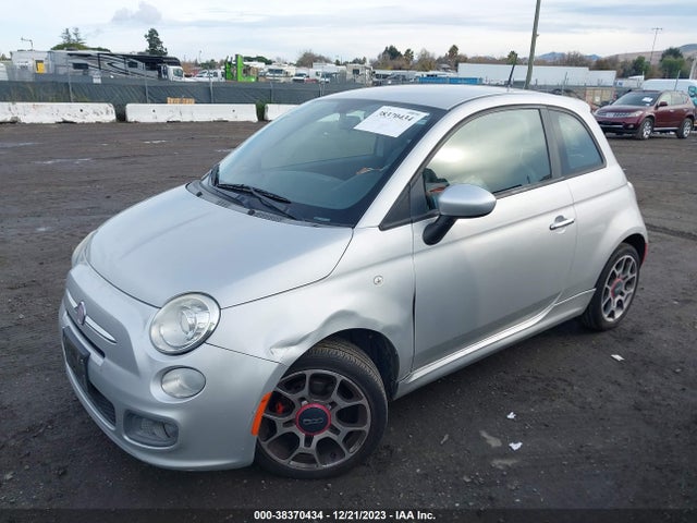 2012 FIAT 500 3C3CFFBR4CT357607 Photo 1