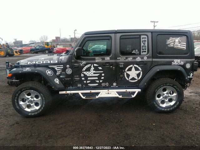 1C4HJXDN0KW645827 Jeep Wrangler Unlimited Sport S 4x4