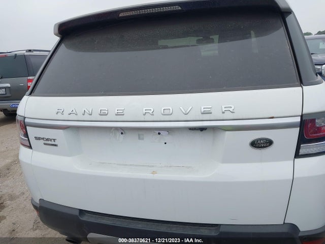 2016 LAND ROVER RANGE ROVER SPORT 3.0L V6 SUPERCHARGED HSE VIN: SALWR2VF4GA554325