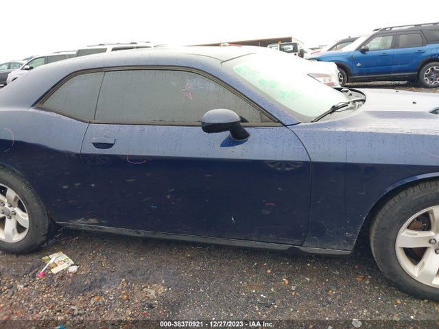 2013 DODGE CHALLENGER SXT VIN: 2C3CDYAG7DH704181