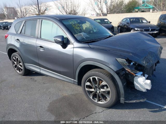 Auction sale of the 2016 Mazda Cx-5 Grand Touring, vin: JM3KE2DY7G0624529, lot number: 38371106