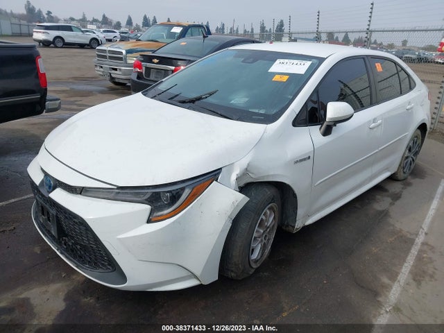 2021 TOYOTA COROLLA HYBRID LE VIN: JTDEAMDE0MJ008020