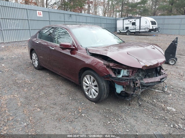 Honda Accord Ex-l V-6 2014 1HGCR3F84EA034706 Image 1