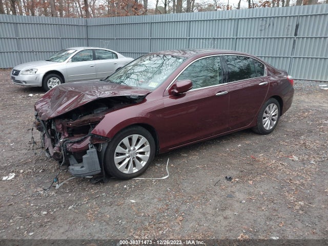 Honda Accord Ex-l V-6 2014 1HGCR3F84EA034706 Image 2
