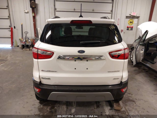 2018 FORD ECOSPORT TITANIUM VIN: MAJ6P1WL0JC184195