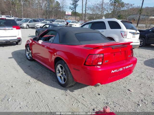 2003 FORD MUSTANG GT VIN: 1FAFP45X93F312375