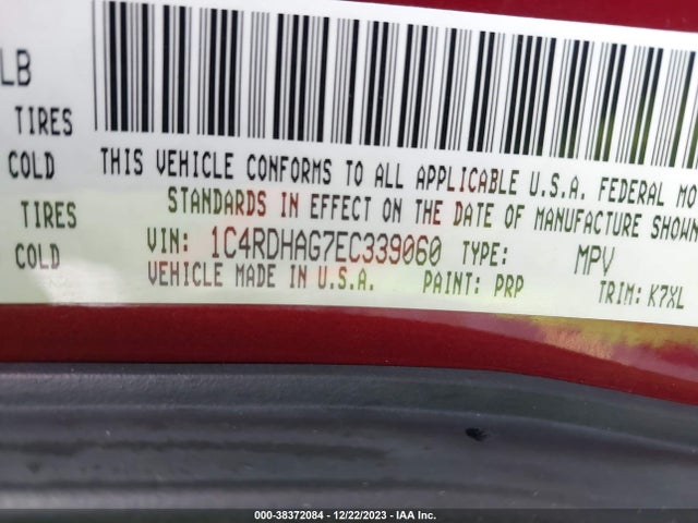 Dodge Durango Sxt 2014 1C4RDHAG7EC339060 Image 9