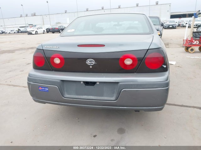 2004 CHEVROLET IMPALA VIN: 2G1WF52E549302256