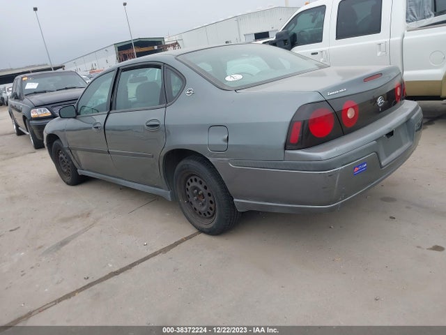 2004 CHEVROLET IMPALA VIN: 2G1WF52E549302256