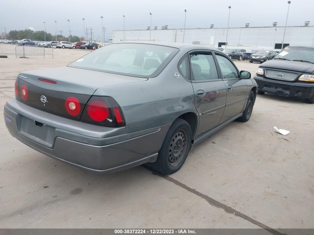 2004 CHEVROLET IMPALA VIN: 2G1WF52E549302256