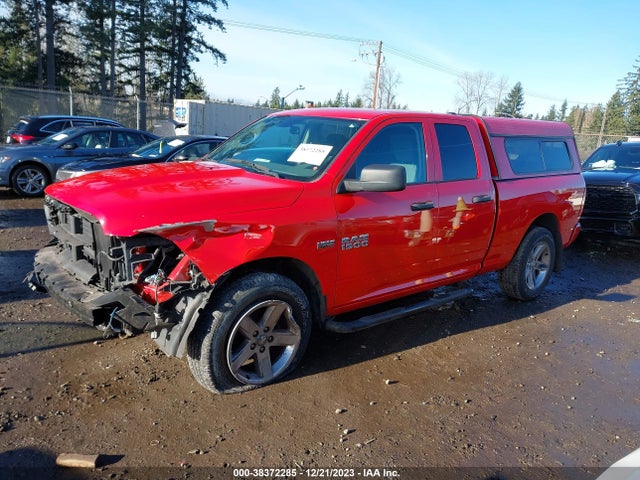 RAM 1500 Express Quad Cab 4x4 6'4 Box 2017 1C6RR7FT1HS831439 Image 2