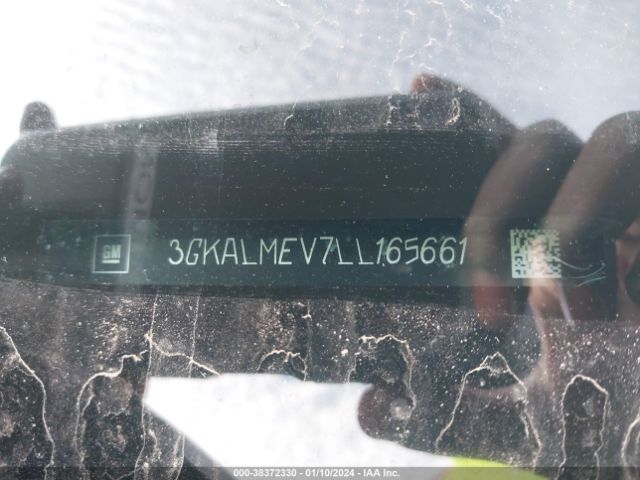 3GKALMEV7LL165661 GMC Terrain Fwd Sle