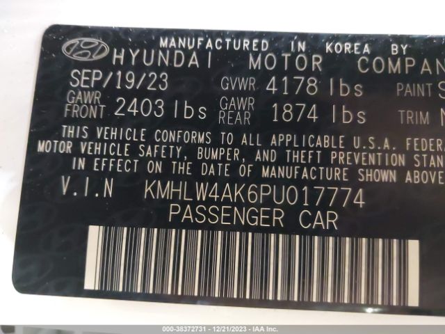 2023 HYUNDAI ELANTRA N KMHLW4AK6PU017774 Photo 8