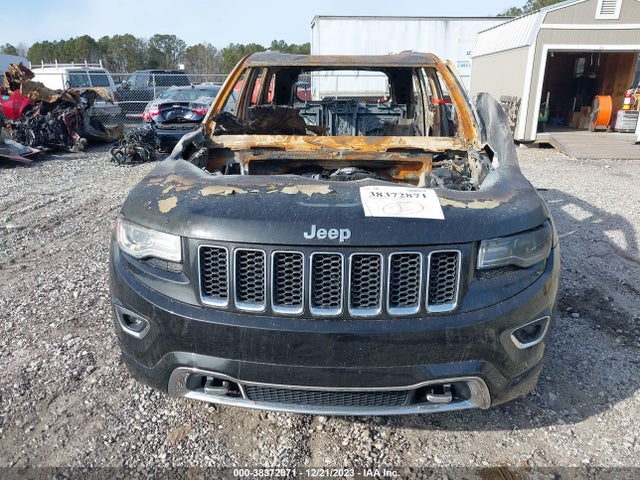 2014 JEEP GRAND CHEROKEE OVERLAND VIN: 1C4RJECG3EC452184