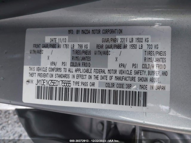 Mazda MAZDA2 2014 JM1DE1KZ5E0175565 Image 21