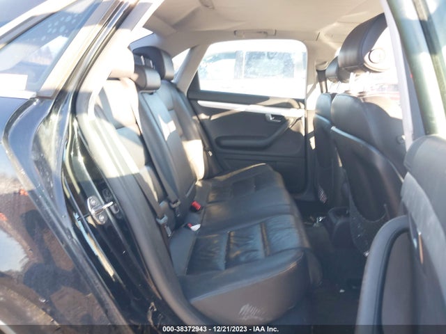 2007 AUDI A4 2.0T VIN: WAUDF78E07A224993