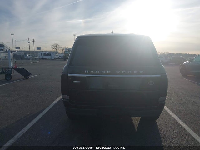 2016 LAND ROVER RANGE ROVER 5.0L V8 HOLLAND HOLLAND/5.0L V8 SUPERCHARGED AUTOBIOGRAPHY VIN: SALGV3EF5GA302198