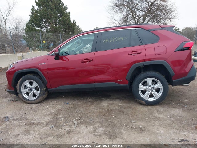 2019 TOYOTA RAV4 HYBRID XLE VIN: 2T3RWRFV4KW016780